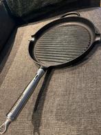 Grillpan gietijzer Ronneby Bruk, Huis en Inrichting, Ophalen of Verzenden, Zo goed als nieuw, Rvs, Koekenpan of Braadpan