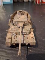 Ww2 panzer 4 1/35, Ophalen of Verzenden, Zo goed als nieuw, 1:32 tot 1:50