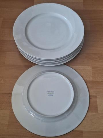 Grote aardewerk dinerborden white basics Art+Design beschikbaar voor biedingen