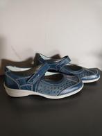 Medicus G.4, dames schoenen,leer binnen en buiten, blauwe, Ophalen of Verzenden, Zo goed als nieuw, Blauw, Sneakers of Gympen