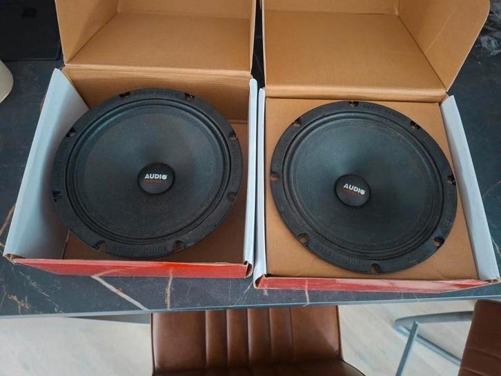 Audio System KF8 + AT33 Speakerset - Zo Goed Als Nieuw!, Auto diversen, Autospeakers, Zo goed als nieuw, Ophalen of Verzenden
