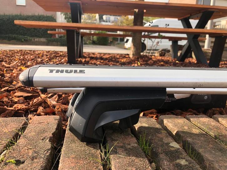 Thule Wingbar Evo - Hoge Rails, Auto diversen, Dakdragers, Zo goed als nieuw, Ophalen
