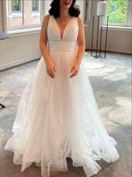 Trouwjurk Peek & Cloppenburg - Maat 38, Ophalen of Verzenden, Zo goed als nieuw, Wit, Trouwjurk