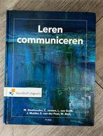 Leren communiceren 7e druk, Boeken, Els van der Pool; Michaël Steehouder; Carel Jansen; Judith Mu..., Ophalen of Verzenden, Zo goed als nieuw