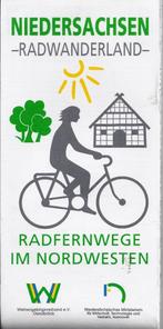 R1 plattegrond niedersachsen fiets en wandel kaart, Boeken, Atlassen en Landkaarten, Ophalen of Verzenden, Gelezen, Landkaart