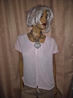 La Ligna Shirt Roze - Maat XL - Zo goed als nieuw, Maat 46/48 (XL) of groter, Ophalen of Verzenden, Zo goed als nieuw, Roze