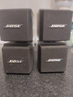 Bose Dubbel Cube Speakers Zwart, Ophalen of Verzenden, Gebruikt, Bose