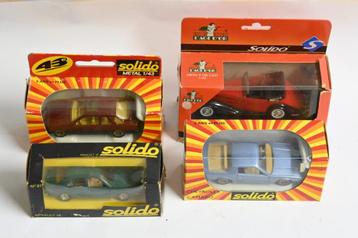 4x solido model auto 1:43 ford sierra mercedes renault chevy beschikbaar voor biedingen
