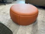 Nieuw Design on Stock Barrell 60 Cera Cognac poef Hocker, Huis en Inrichting, Rond, Ophalen of Verzenden, Design on Stock, Nieuw