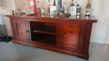Acaciahouten TV Meubel - 155cm beschikbaar voor biedingen