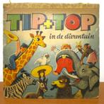 1592 //  Tip en Top in de dierentuin, uit 1961, pop-up boek, Ophalen of Verzenden, Gelezen, Vojtĕch Kubas̆ta, Prentenboek