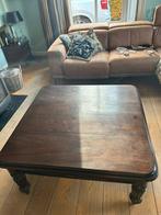 Salon tafel engelse stijl, Ophalen, 100 tot 150 cm, 50 tot 100 cm, Zo goed als nieuw