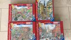 Vier Ravensburger puzzels 1000 stukjes, Ophalen of Verzenden, Zo goed als nieuw