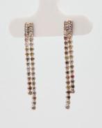NIEUW 14 krt gouden diamanten oortbekken, Sieraden, Tassen en Uiterlijk, Oorbellen, Nieuw, Ophalen of Verzenden, Met edelsteen