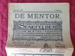 Oude kranten De Mentor en De Revue van de Week uit 1898, Ophalen of Verzenden, Voor 1920, Nederland, Krant