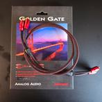 Audioquest Golden Gate 1mtr RCA Interlink, Ophalen of Verzenden, Zo goed als nieuw, Minder dan 2 meter, Interlink-kabel