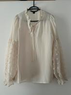 Beige blousje met leuke mouw | maat 38, Ophalen of Verzenden, Gedragen, Beige