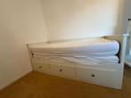 Bedbank met 3 lades (Ikea Hemnes), Huis en Inrichting, Slaapkamer | Bedden, Ophalen, Eenpersoons, Zo goed als nieuw, 160 cm