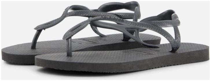 Havaianas Luna Slippers - Zwart - maat 37/38, Kleding | Dames, Schoenen, Nieuw, Sandalen of Muiltjes, Zwart, Ophalen of Verzenden