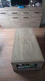 Mooie set: dressoir,  kast en salontafel - hout look, Ophalen