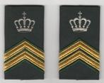 Set rang Sergeant-Majoor Instructeur (I), DT2000, Ophalen of Verzenden, Landmacht, Nederland, Embleem of Badge