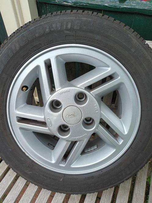 4 Orginele lichtmetalen Ford velgen, Auto-onderdelen, Banden en Velgen, Banden en Velgen, Winterbanden, 14 inch, 175 mm, Personenwagen