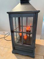 Lantaarn elektrisch, Ophalen, 50 tot 75 cm, Zwart, Zo goed als nieuw