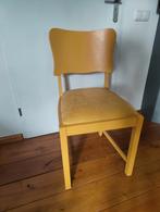 Gele stoel, Huis en Inrichting, Stoelen, Ophalen, Hout, Gebruikt, Overige kleuren