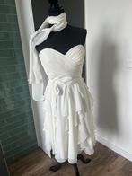 Trouwjurkje, Ophalen of Verzenden, Zo goed als nieuw, Wit, Trouwjurk