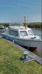 Polyester kajuitboot met zgan 20pk 4 takt bb, Watersport en Boten, Motorboten en Motorjachten, Ophalen, 10 tot 30 pk, Zo goed als nieuw