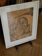 zeefdruk Charles Eyck., Antiek en Kunst, Ophalen