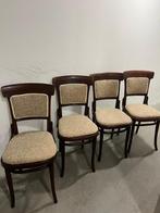 unieke originele thonet stoelen (4), Huis en Inrichting, Hout, Gebruikt, Bruin, Vintage