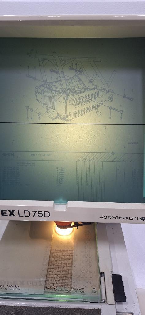 BMW micro fiche jaren 80 & 90 modellen, Motoren, Onderdelen | BMW, Gebruikt, Ophalen of Verzenden