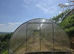 Kweekkas, Tunnelkas, PROFI ZEUS 4x4m-6 mm polycarbonaat, Staal, Polycarbonaat, Verzenden, Kweekkas