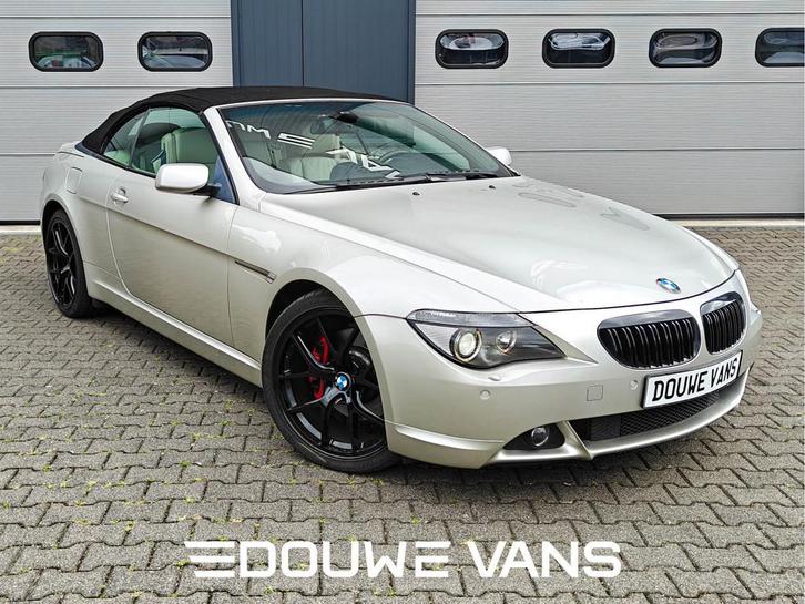 BMW 6 Serie 650 CI 6-serie 650i Cabrio 4.8 V8 367PK Youngtim, Auto's, BMW, Bedrijf, Te koop, 6-Serie, ABS, Airbags, Airconditioning
