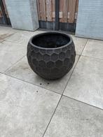Binnen bloempot bruin, Tuin en Terras, Bloempotten, Ophalen, Rond, Binnen, Zo goed als nieuw