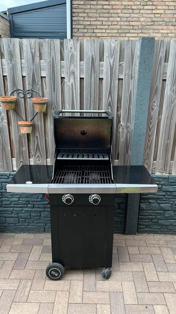 Gasbarbecue/Amerikaanse Grill, Tuin en Terras, Gasbarbecues, Gebruikt, Ophalen