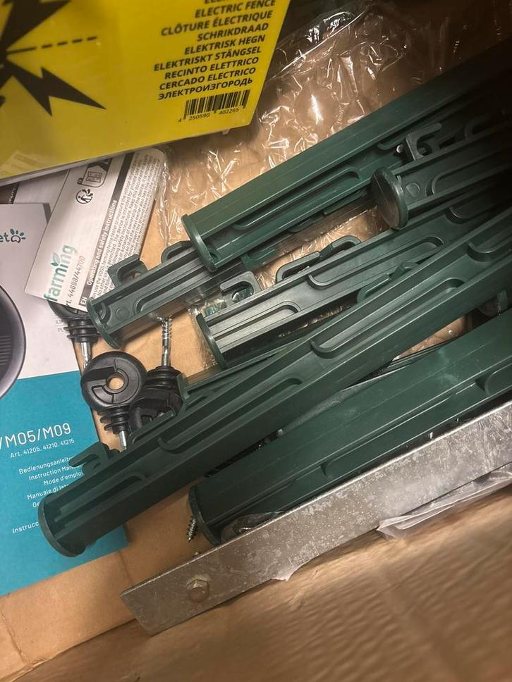 Nieuw in doos VOSS farming schrikdraadset voor afrastering, Dieren en Toebehoren, Honden-accessoires, Nieuw, Ophalen of Verzenden