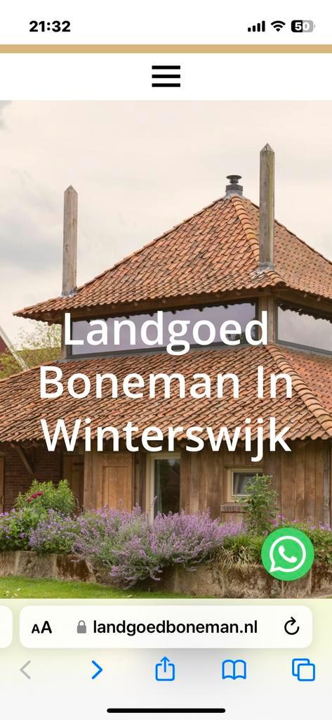 Met paard op vakantie bij Landgoed boneman, Vakantie, Bed & Breakfasts en Pensions, Landelijk, Eigenaar, Afwasmachine, Huisdier toegestaan
