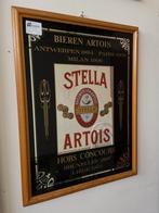 Stella artois vintage spiegel design antiek decoratie cafe, Ophalen, Minder dan 100 cm