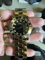 Marc Jacobs goud kleurig horloge, Overige merken, Goud, Ophalen of Verzenden, Zo goed als nieuw
