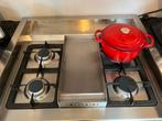 Solitaire Gasfornuis met Oven en Afzuigkap, Witgoed en Apparatuur, Fornuizen, Ophalen, Gebruikt, 60 cm of meer, Grill