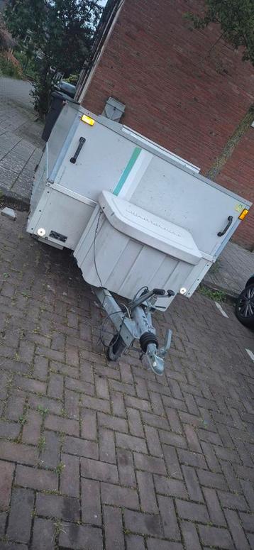 Telewash systeem 325 liter in aanhanger. beschikbaar voor biedingen