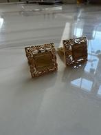 22k gouden manchetknopen, Sieraden, Tassen en Uiterlijk, Ophalen, Goud, Manchetknopen