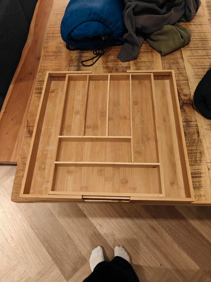 Ikea Lade Organizer - Zo Goed Als Nieuw!, Huis en Inrichting, Keuken | Bestek, Zo goed als nieuw, Los bestek, Hout, Ophalen