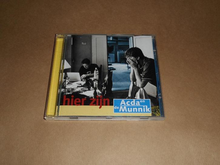 CD Acda en de Munnik Hier zijn, Cd's en Dvd's, Cd's | Nederlandstalig, Zo goed als nieuw, Ophalen of Verzenden