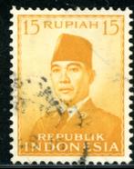 Indonesie 91 - President Soekarno, Postzegels en Munten, Zuidoost-Azië, Ophalen of Verzenden, Gestempeld