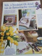 borduurpatroon kaaps viooltje, Ophalen of Verzenden, Zo goed als nieuw, Handborduren, Patroon