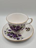 Queen Anne kop en schotel, Huis en Inrichting, Gebruikt, Ophalen of Verzenden, Overige stijlen, Kop(pen) en/of Schotel(s)