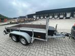 Dubbelasser aanhangwagen, Auto diversen, Aanhangers en Bagagewagens, Ophalen, Gebruikt